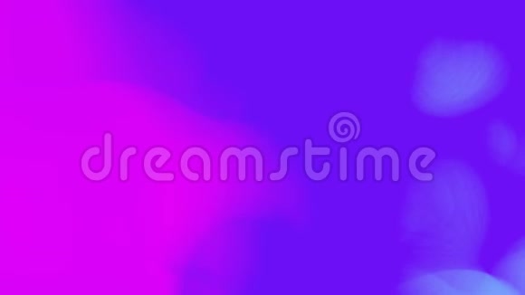 液色有机动画粉红色紫色和蓝色波动视频的预览图