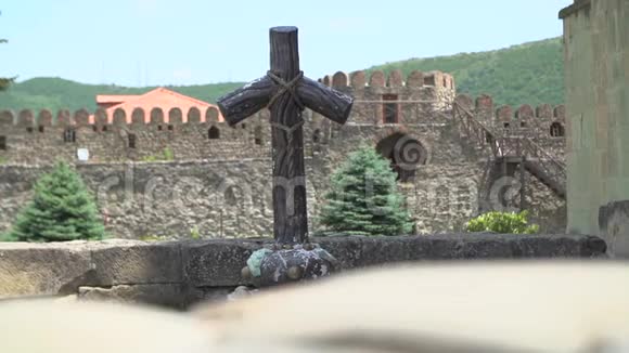 乔治亚州的木制十字架视频的预览图