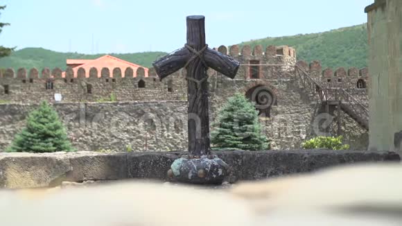 乔治亚州的木制十字架视频的预览图