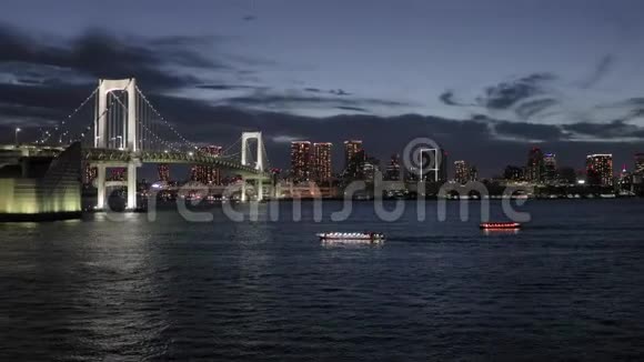 东京彩虹桥4k夜射视频的预览图