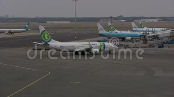 阿姆斯特丹史基浦机场的飞机视频的预览图