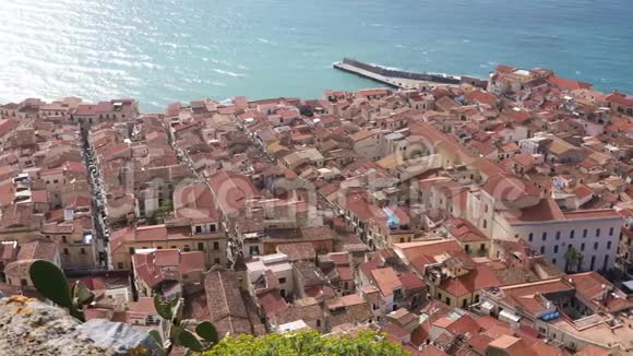 巴勒莫古城塞法鲁意大利西西里岛视频的预览图