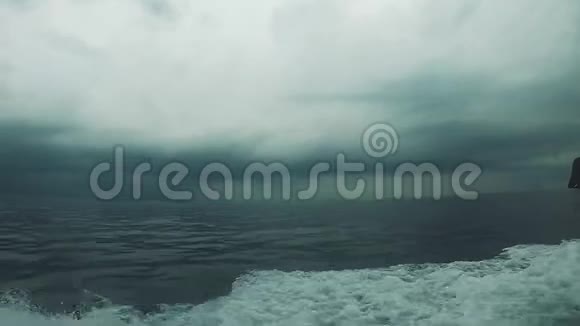 安达曼海泰国可怕的风暴视频的预览图