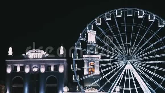 帕迪勒区基辅的摩天轮视频的预览图