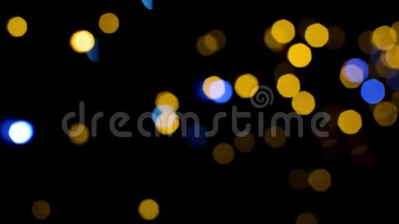 泰国兰纳灯笼夜间光线背景抽象庆祝概念视频的预览图