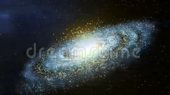 旋转星系和星云视频的预览图