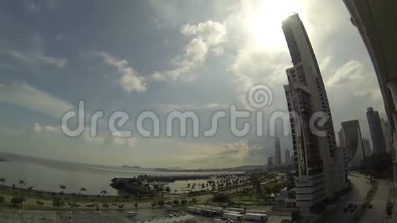慢动作的巴拿马城美景视频的预览图