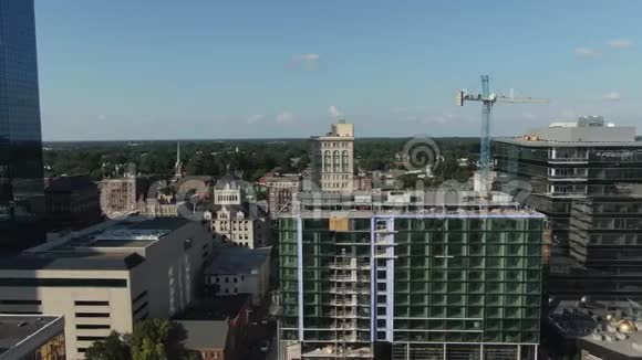 肯塔基州莱克星顿市中心4K无人机视频视频的预览图