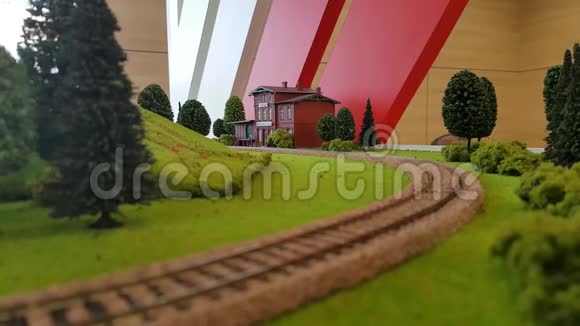 铁路的玩具模型视频的预览图