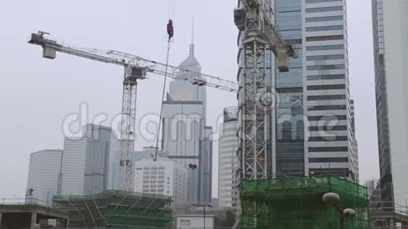 在香港中心建设快速运动视频的预览图