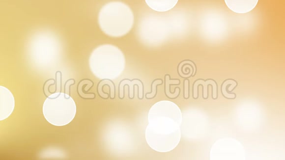 金色的bokeh灯粒子和星辉波克圣诞模糊美丽闪亮与模糊波克光效果视频的预览图