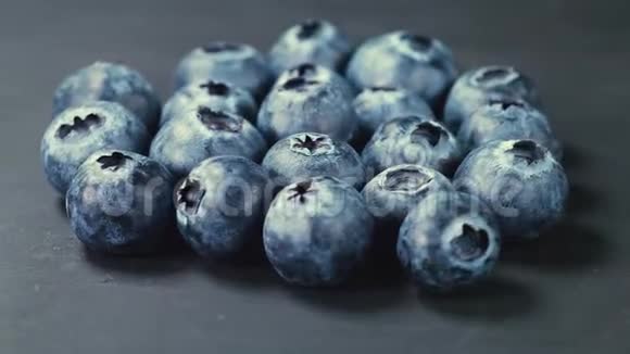 蓝莓堆4k的转盘射击视频的预览图