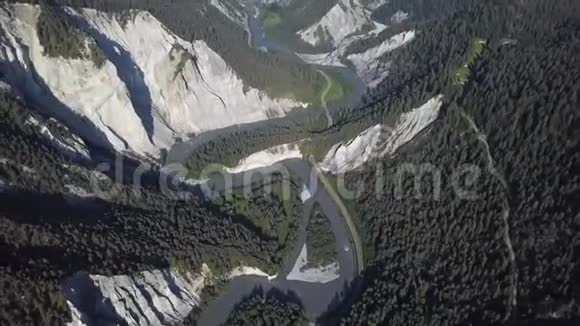 瑞士瑞诺塔的鸟瞰图视频的预览图
