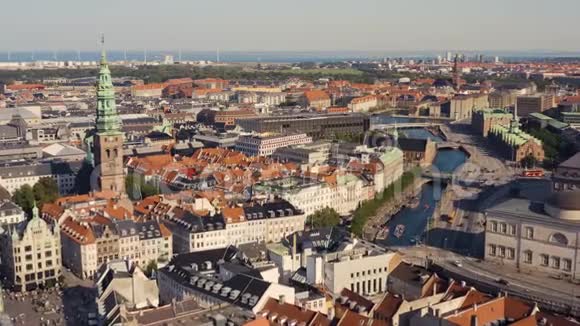哥本哈根的城市景观视频的预览图