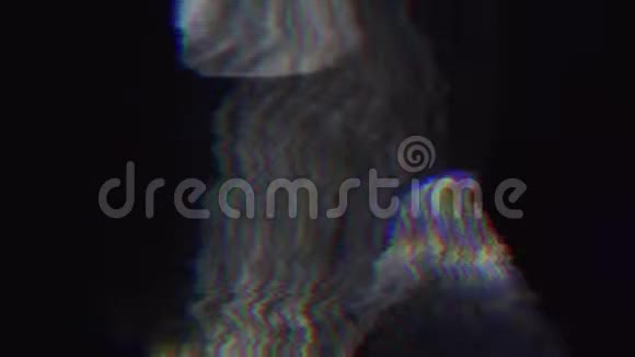 混合色几何未来时尚彩虹背景视频的预览图