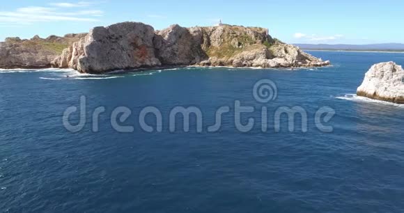 圣群岛的空中景色视频的预览图