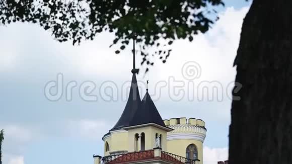 比普堡要塞位于巴甫洛夫斯克的圣彼得堡附近的俄罗斯旧宫视频的预览图