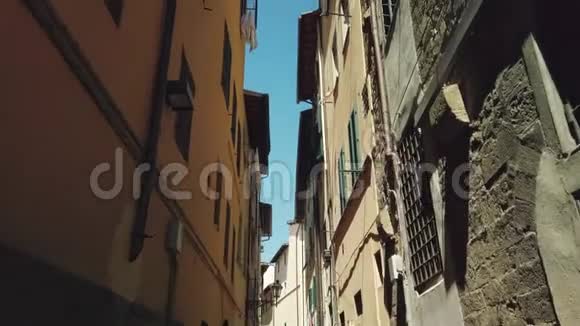 旧佛罗伦萨正面的底部景色视频的预览图