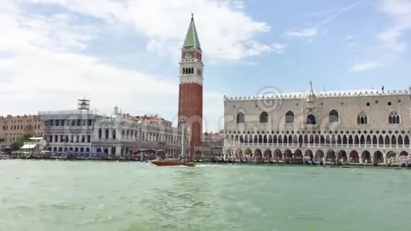 威尼斯中部的水景视频的预览图