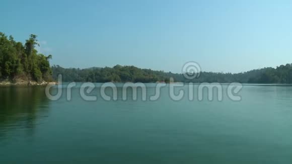 热带雨林群岛Temenggor湖Perak视频的预览图