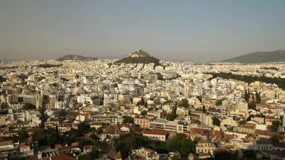 希腊利卡贝图斯山和雅典视频的预览图