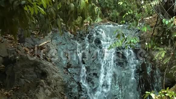 美丽的瀑布马来西亚松井视频的预览图