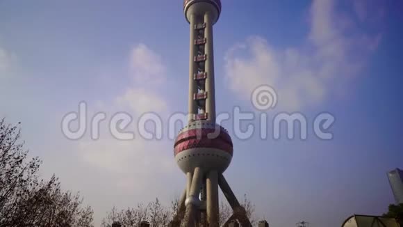 东方明珠塔上海的地标视频的预览图