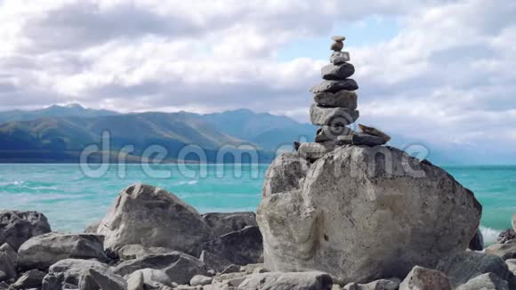 新西兰普卡基湖视频的预览图