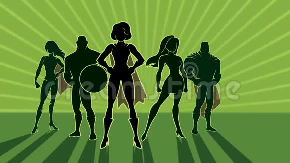 超级英雄团队3动画视频的预览图