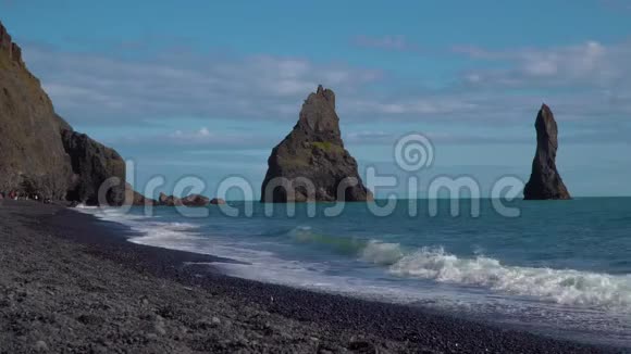 冰岛维克黑沙滩视频的预览图