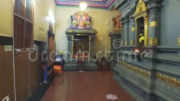塞舌尔印度教寺庙内视频的预览图