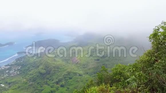 塞舌尔马赫岛全景莫恩布兰科风景点1视频的预览图