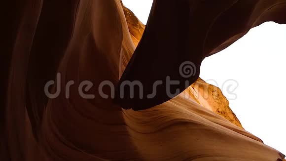 羚羊峡谷景观视频的预览图