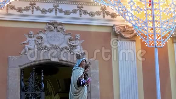 教堂意大利玛丽娜迪卡莫塔视频的预览图