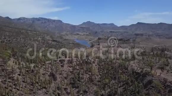 大卡那利拉尼纳斯的鸟瞰图视频的预览图