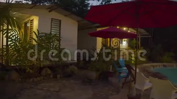 厄瓜多尔亚马逊美丽的乡村旅舍视频的预览图