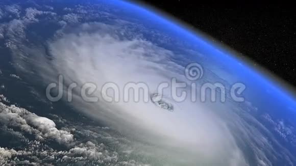 从太空高清视频中看到的巨大风暴视频的预览图