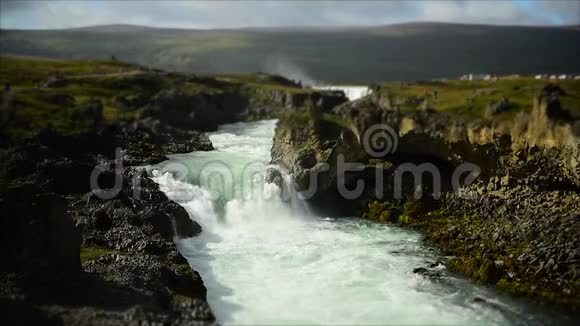 冰岛的阿河附近视频的预览图