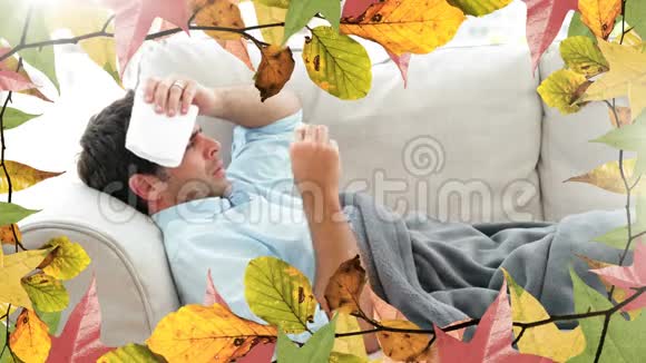 树叶和发烧的人视频的预览图