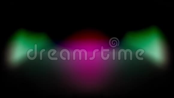 绿色和粉红色有运动和收缩视频的预览图