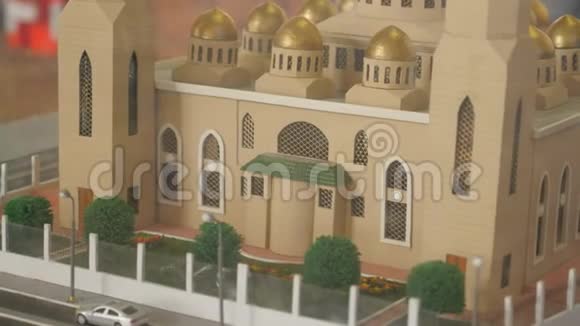 清真寺布局的特写视频的预览图