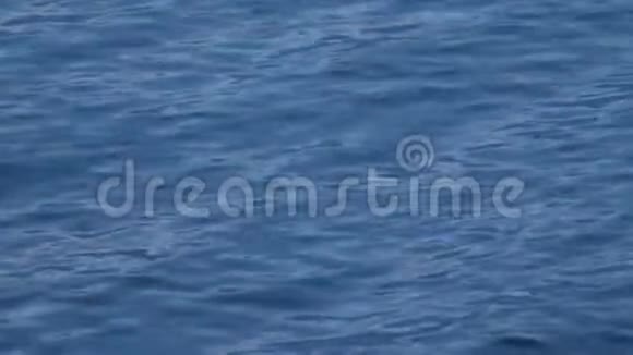 抽象黑暗海水的背景蓝色形象设计有倒影和阴影的海蓝色蓝水视频的预览图