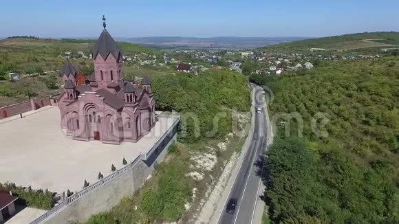 圣塞吉乌斯教堂盖科特佐村克拉斯诺达尔地区俄罗斯视频的预览图
