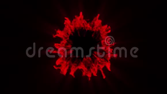 10红色粒子冲击波叠加图形元素第2卷视频的预览图