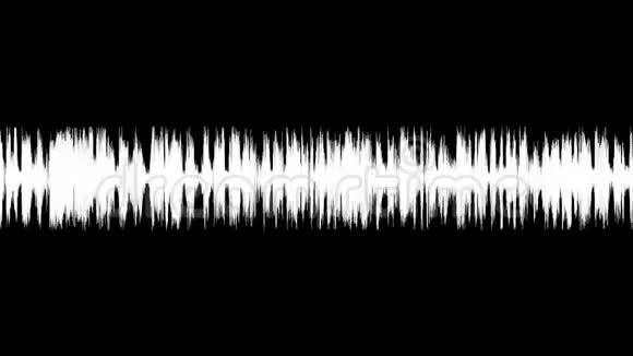 音频波谱音乐声波4k视频的预览图