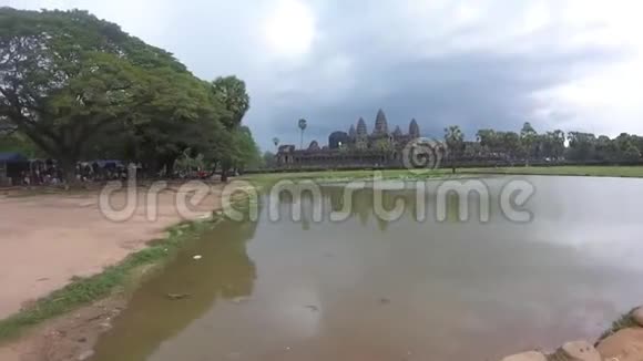吴哥窟柬埔寨暹粒视频的预览图