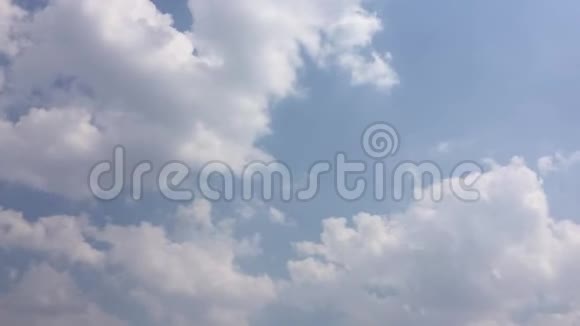 时间流逝的视频天空和白云是用于网站或视频剪辑视频的预览图