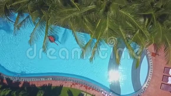 池水表面的阳光反射视频的预览图