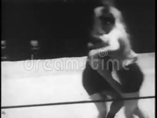 摔跤比赛纽约市1930年代视频的预览图
