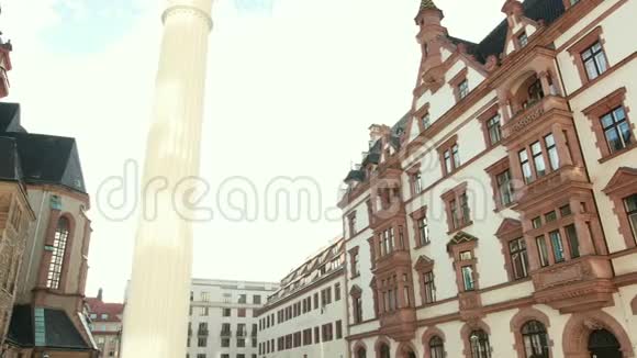 德国莱比锡市一座漂亮的房子视频的预览图